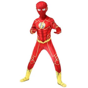 The Flash - 128-134 (7-8 Jaar) - Verkleedkleding, Ophalen of Verzenden, Nieuw