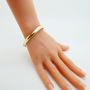 Zonder minimumprijs - Armband - 14 karaat Zilver, Geel goud, Nieuw