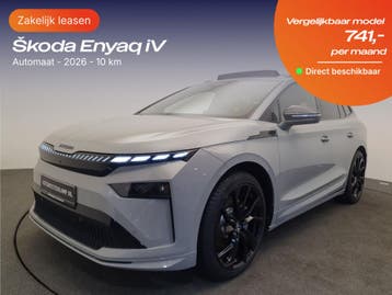Škoda Enyaq iV | Zakelijk Leasen vanaf 237,- p/mnd, Nieuw, Financial lease, Lease