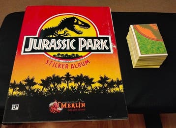 1993 Merlin Jurassic Park SET COMPLETO Met origineel, Nieuw