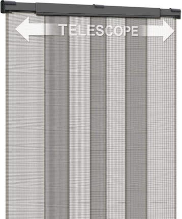 Vliegengordijn Telescoop | Tweedekansje | OP=OP, Kunststof, Hordeur, Ophalen of Verzenden, Zo goed als nieuw