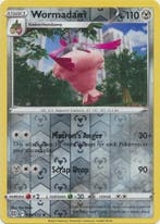 Wormadam 098/172 reverse holo Brilliant Stars, Ophalen of Verzenden, Nieuw, Losse kaart, Foil
