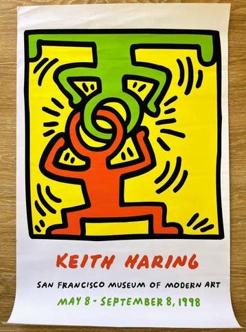 Keith Haring - San Francisco Museum of Modern Art 1998