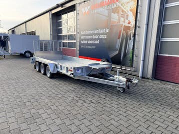 Ifor Williams machinetransporter | 429x178 cm - 3500 kg, Auto diversen, Aanhangers en Bagagewagens, Nieuw