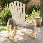 vidaXL Tuinstoelen 2 st Adirondack massief vurenhout, Verzenden, Nieuw, Hout, Tuinset