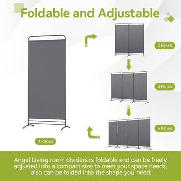 2dekans | Angel Living Kamerscherm - Koppelbaar - 180 x 81, Ophalen of Verzenden, Zo goed als nieuw