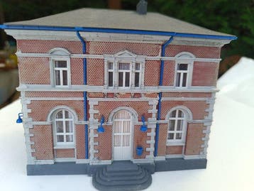 Kibri H0 - Modeltreingebouwen (1) - Administratief gebouw, Nieuw