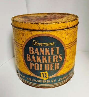Blikken doos - Blik - Art Deco Winkelblik