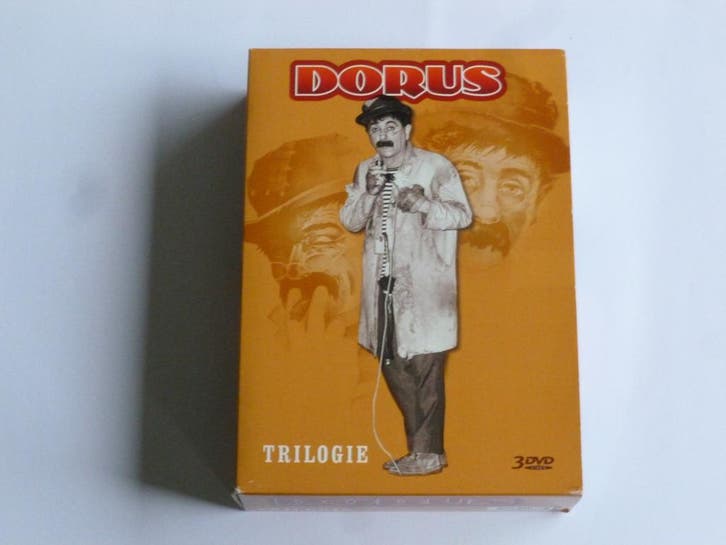 Dorus - Trilogie (3 DVD), Cd's en Dvd's, Dvd's | Cabaret en Sketches, Zo goed als nieuw, Ophalen of Verzenden