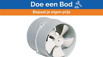Bieden: Vetus VENT17812 in-line ventilator 12V, Watersport en Boten, Ophalen of Verzenden, Nieuw, Kombuis en Sanitair, Zeilboot of Motorboot