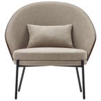 Kave Home Eamy Fauteuil - Ongebruikt - Tweedekans bij, Zo goed als nieuw, Minder dan 75 cm, Overige materialen, 75 tot 100 cm