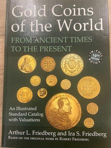 Accesories. Friedberg Gold Coins of the World 10e editie