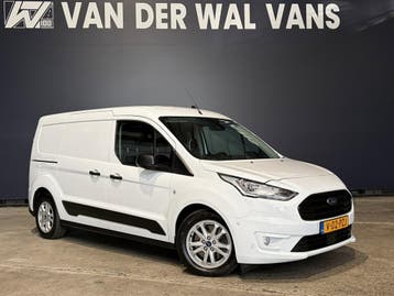 Ford Transit Connect 1.5 EcoBlue 120pk Automaat L2H1 Inricht, Automaat, Stof, Gebruikt, Wit