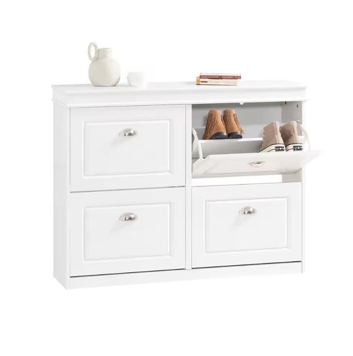 Schoenenkast 4 Kleppen – Smal Model met 8 Opbergvakken, Huis en Inrichting, Kasten | Schoenenkasten, Nieuw, Verzenden