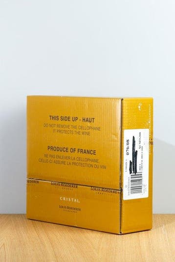 2008 Louis Roederer, Cristal - Champagne Brut - 3 Flessen, Nieuw