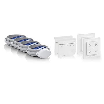 Itho Daalderop HRU 400 QuattroZone set, Doe-het-zelf en Verbouw, Verzenden, Nieuw