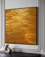 Sarah Schwarzl - Frequency GOLD ORNAMENT (Frame included)