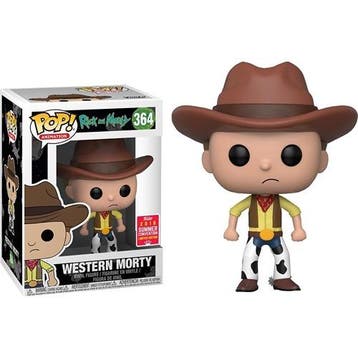 Funko Pop  Rick & Morty  Western Morty 364 2018 Summer, Verzenden, Nieuw