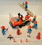 Playmobil - Speelgoed Playmobil Brandweer wagen set 3236