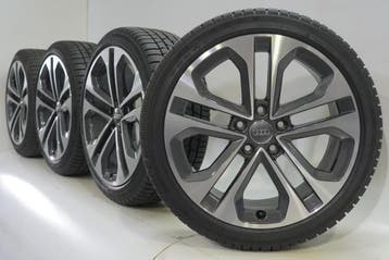Audi A3 S3 8Y 8V S-line 18 inch velgen Continental Winterban, 18 inch, Gebruikt, Velg(en), Winterbanden