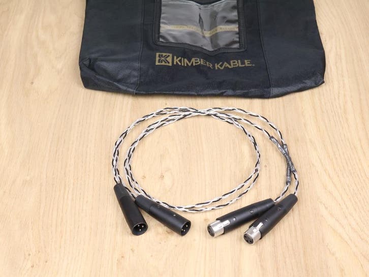 Kimber Kable Silver Streak highend audio interconnects XLR 1, Audio, Tv en Foto, Audiokabels en Televisiekabels, Overige kabels