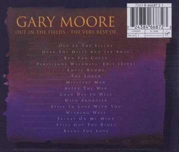 cd - gary moore - Out In The Fields - The Very Best Of Ga..., Verzenden, Zo goed als nieuw