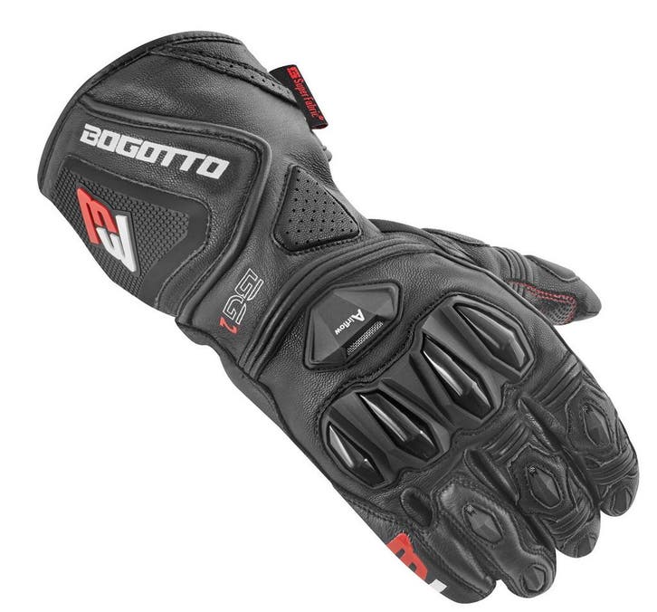 Bogotto Monza Geperforeerde Zwart Handschoenen, Motoren, Kleding | Motorkleding, Heren, Nieuw met kaartje, Handschoenen, Verzenden