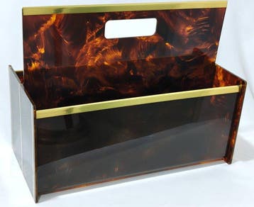 Tijdschriftenhouder - plexiglas - Tijdschriftenhouder van