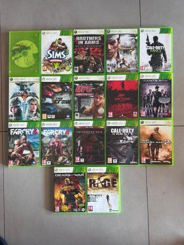 Microsoft, Xbox - Xbox 360 - 17 Xbox 360 Games Lot - Call of, Nieuw