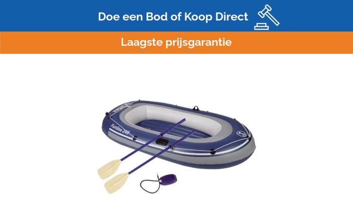 Bieden: Talamex Funline 240 Inflatable Dinghy, Watersport en Boten, Rubberboten, Nieuw, Ophalen of Verzenden