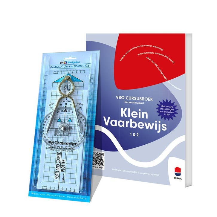 Cursusboek Klein Vaarbewijs 1 en 2 en Portland Plotter Pack, Boeken, Studieboeken en Cursussen, Nieuw, Overige niveaus, Verzenden