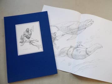 Storm - Don Lawrence - Sketchbook - luxe linnen op groter, Nieuw