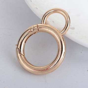 Metalen Spring buig sluiting infinity Symbool 42 x 30mm G..., Ophalen of Verzenden, Nieuw, Overige typen
