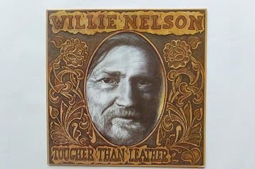 Willie Nelson - Tougher than Leather (LP), Ophalen of Verzenden, Zo goed als nieuw