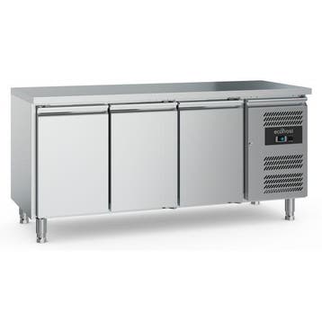 Ecofrost Koelwerkbank | 417L | 3 Deuren 1/1 GN | +2°C/+8°C |, Ophalen of Verzenden, Nieuw