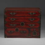 Kleine kast - Kiri (Paulownia) hout, Sugi (ceder) hout,