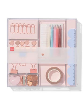 HEMA Bureau accessoires hartjes, Verzenden, Nieuw