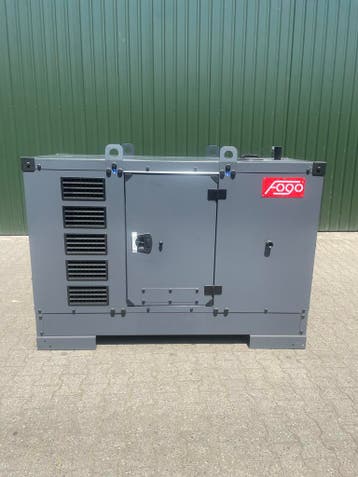 Mitsubishi Leroy &amp; Somer Generator Set 16 KVA van 2023, Zo goed als nieuw, 10 tot 30 kVA, Dieselolie, Geluidgedempt