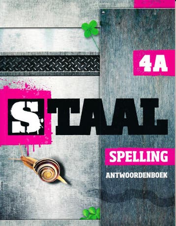 STaal Antwoordenboek Spelling 4A/4B, Boeken, Verzenden, Nieuw
