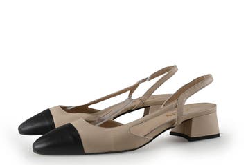 Josh V Slingbacks in maat 41 Beige, Verzenden, Beige, Zo goed als nieuw, Josh V