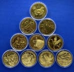 Slowakije. 5 Euro 2021/2025 Fauna and Flora (10 coins)