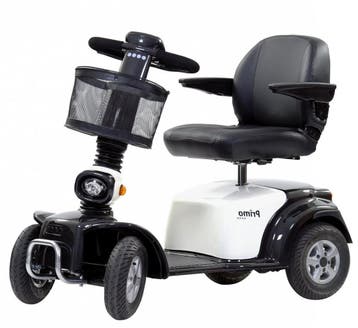 Scootmobiel Life and Mobility Primo 4 Wit (2021), Ophalen of Verzenden, Nieuw