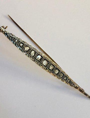 Broche - 18 karaat Geel goud