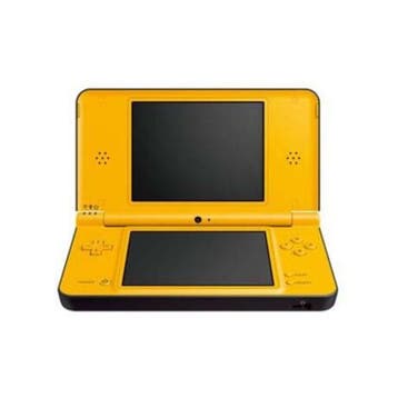 Nintendo DSi XL Zwart/Geel (Nette Staat) (DS Spelcomputers), Spelcomputers en Games, Ophalen of Verzenden, Zo goed als nieuw