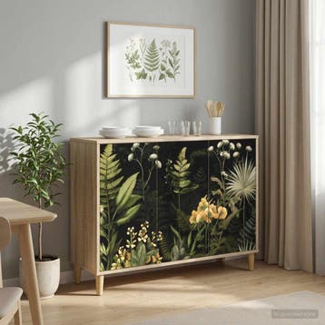 vidaXL Dressoir RHENEN Sonoma 102 x 33 x 75 cm Bewerkt hout, Huis en Inrichting, Kasten | Dressoirs, Verzenden, Nieuw, Overige houtsoorten