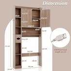 LIVSK Badkamerkast - Vrijstaand - Bovenkast voor Badkamer en, Verzenden, Nieuw