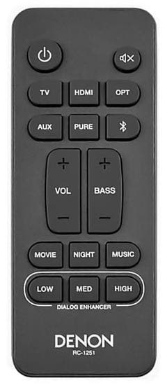 Originele Denon RC-1251 afstandsbediening, Verzenden, Nieuw