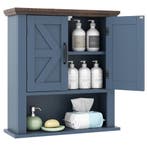 LIVSK Wandgemonteerde Hangkast - Verstelbare Legplanken - Op, Verzenden, Nieuw