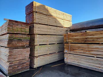 Douglas 22 x 200mm ,** 2e Keus** 50% korting!!, Minder dan 25 mm, Zo goed als nieuw, Plank, 300 cm of meer