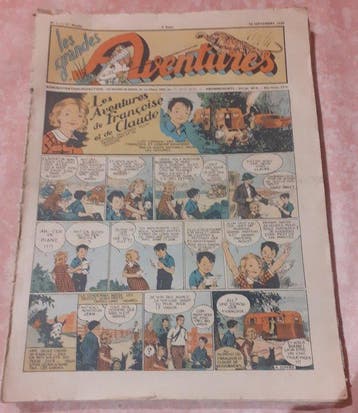 Les Grandes Aventures - 29 Tijdschriften - Eerste druk -, Nieuw